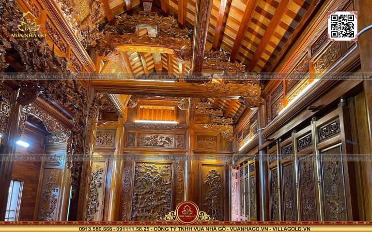 TOP - Mẫu Nội Thất Nhà Gỗ Đẹp Nhất Hiện Nay - Vua Nhà Gỗ